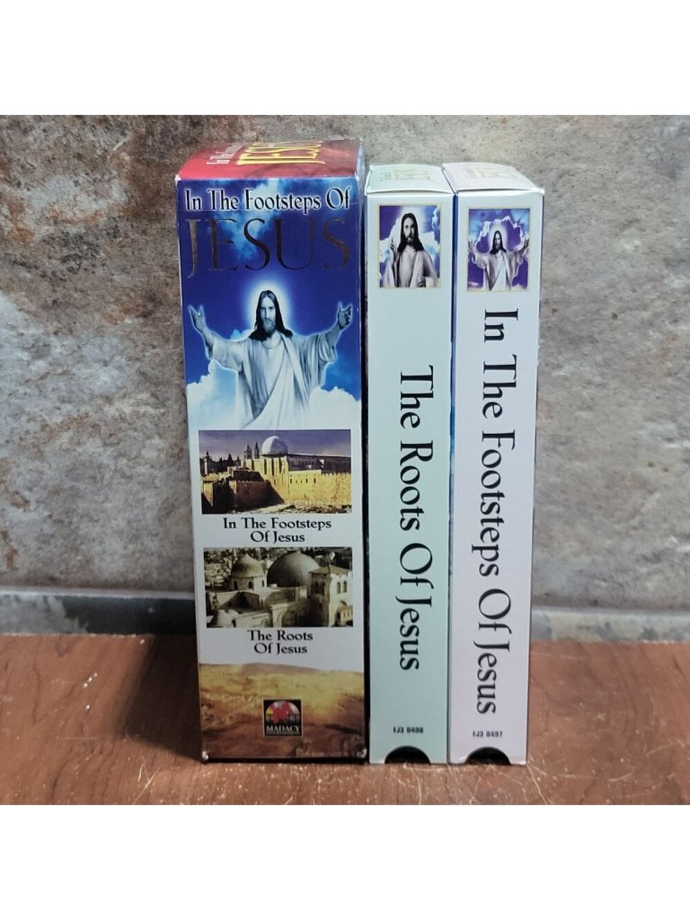 In The Footsteps Of Jesus 2 Volume VHS 1999